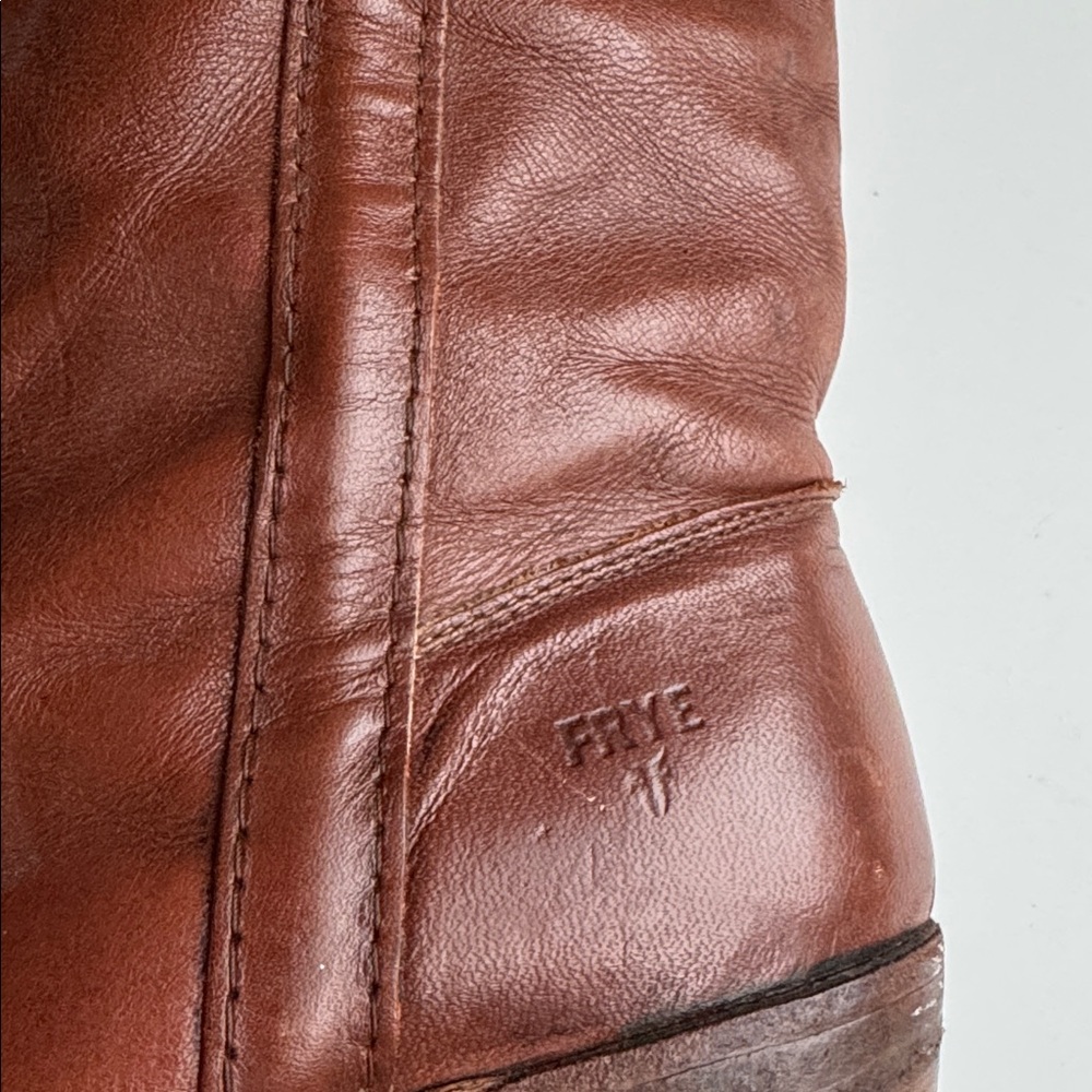 Vintage 1970s Frye Campus Cuff Boot - Picture 3 of 6